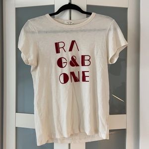 Rag & bone off white tshirt
